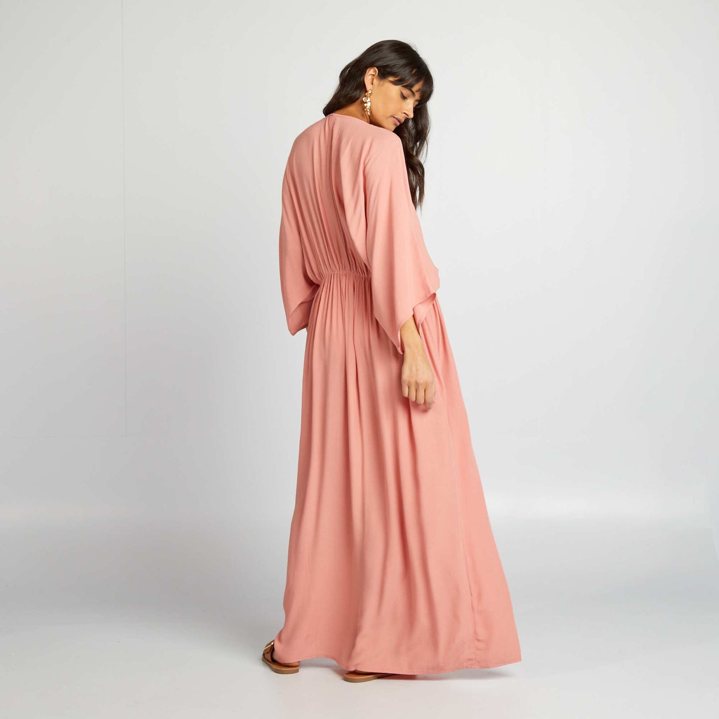 Robe longue Rose