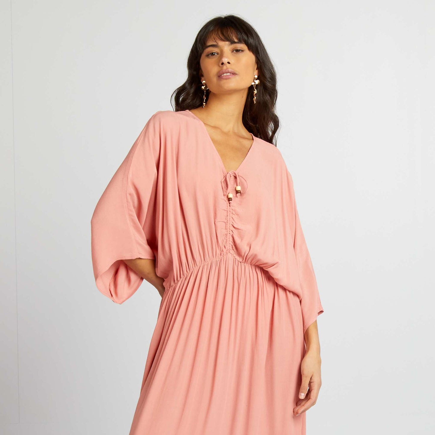 Robe longue Rose