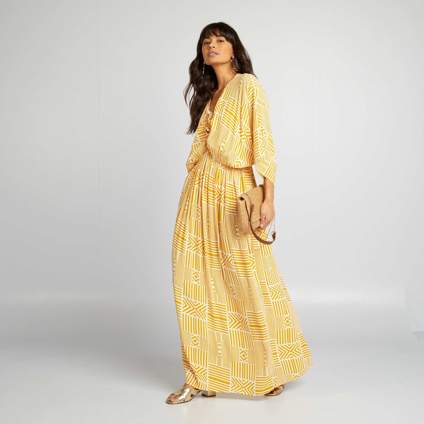 Robe longue Jaune