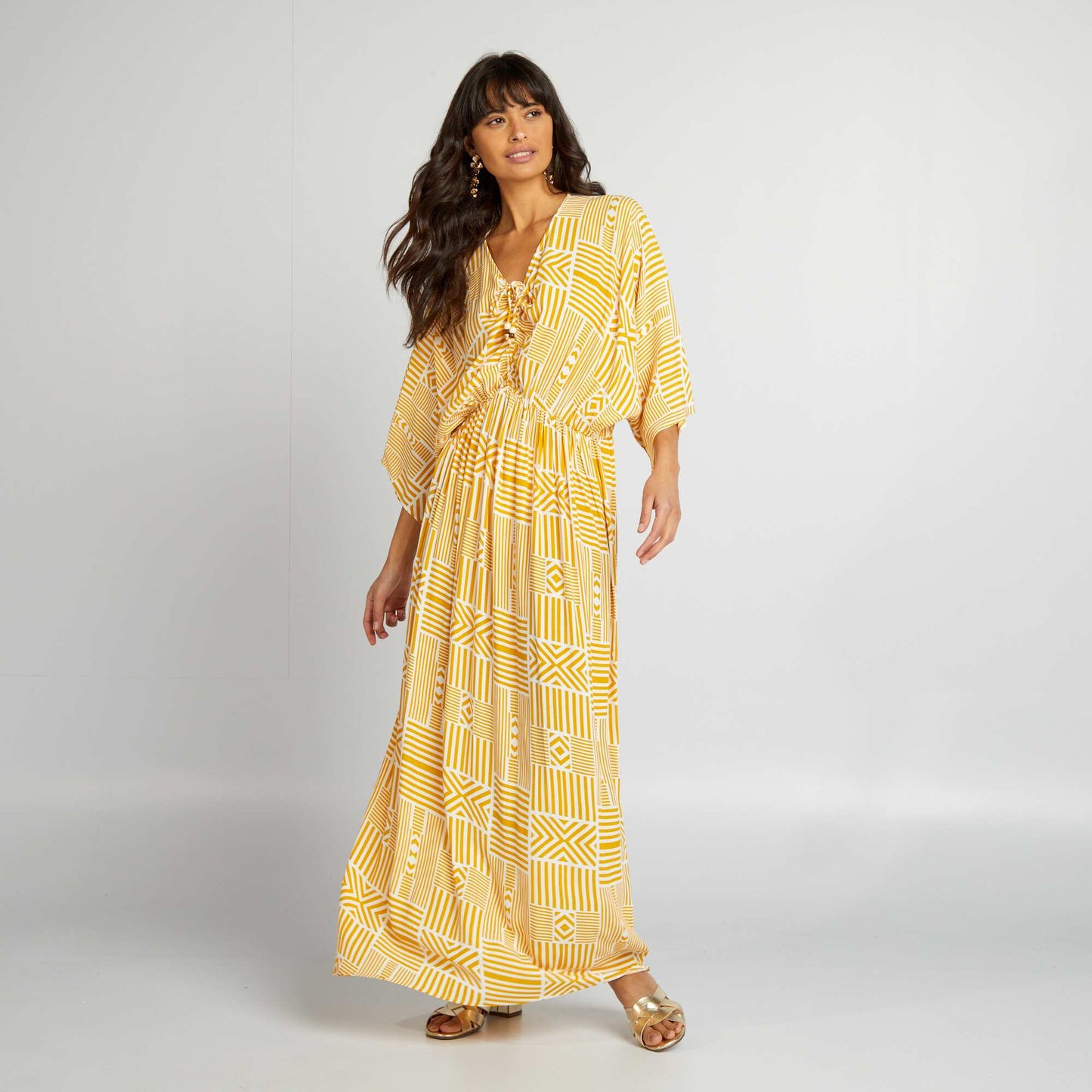 Robe longue Jaune