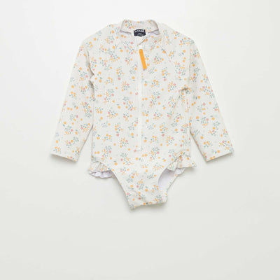 Body anti-UV imprim Beige