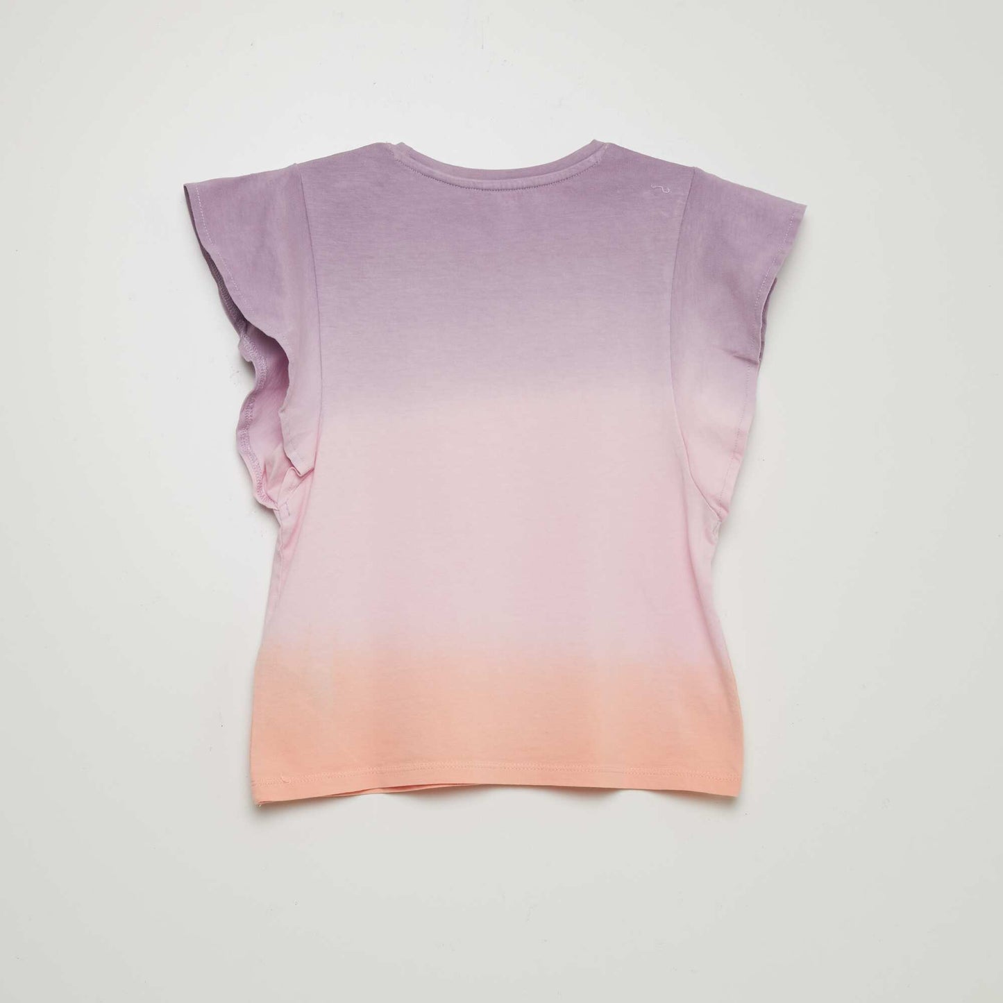 T-shirt en maille jersey tie and dye Violet