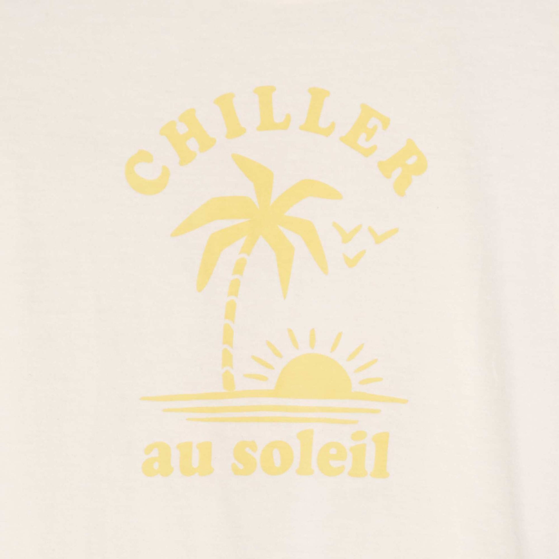 Lot de 2 tee-shirts message Bleu/blanc