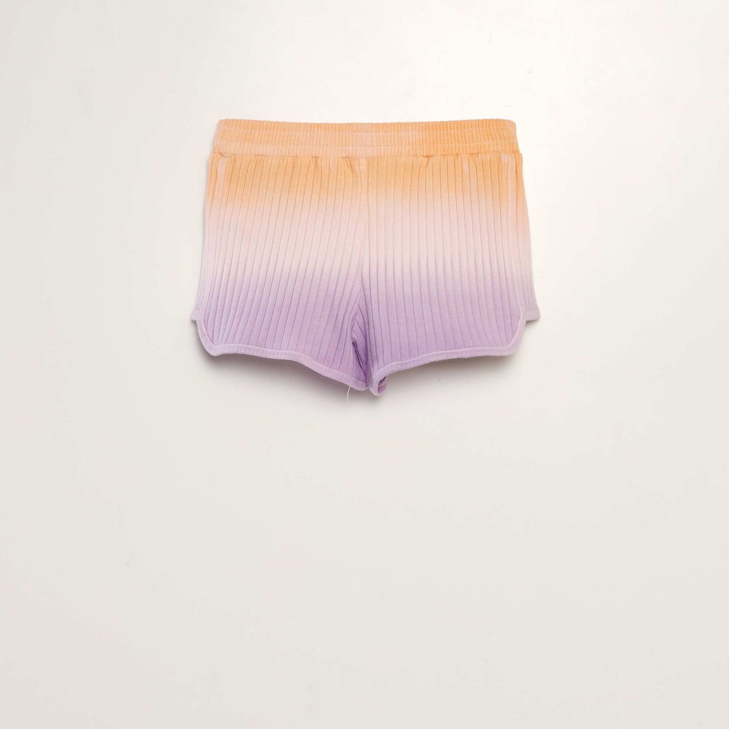 Short en maille c tel e tie and dye Violet/orange