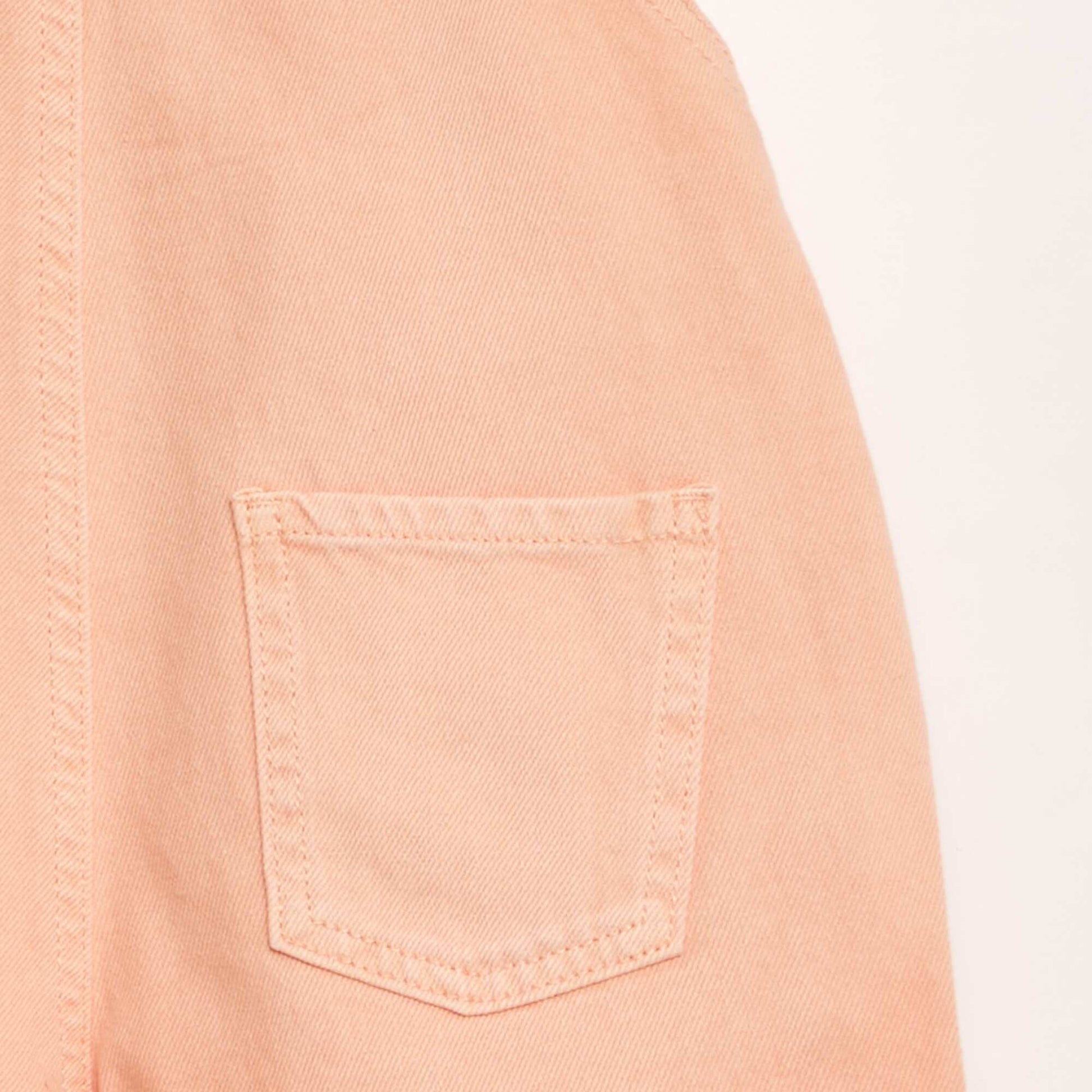 Salopette en jean Orange