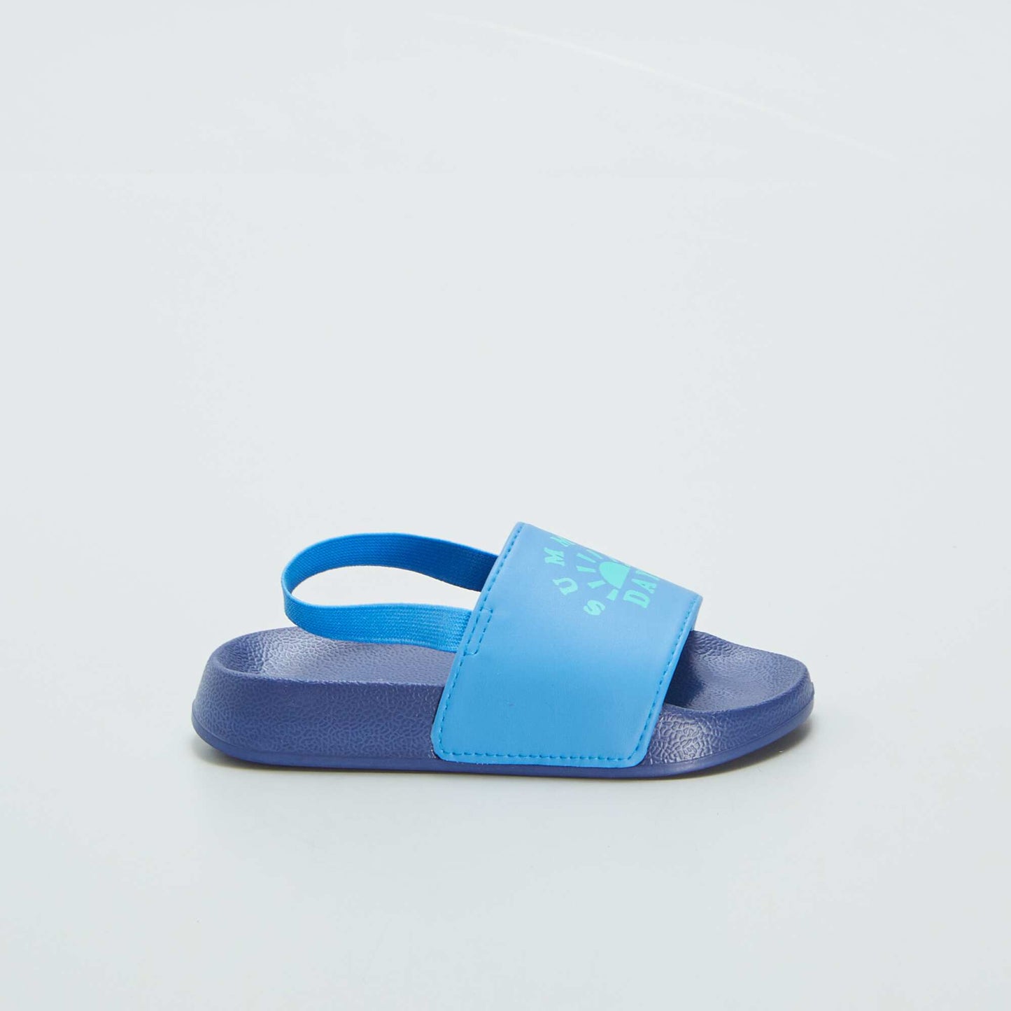 Claquettes de piscine fantaisies Bleu