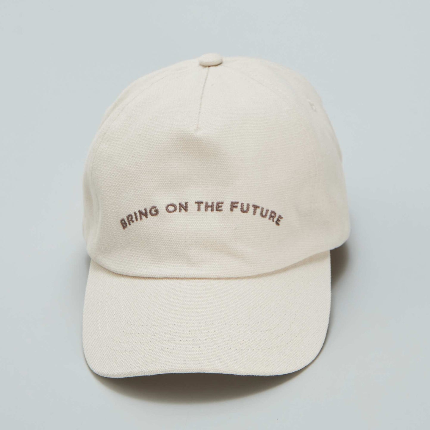 Casquette 'bring on the futur' Beige