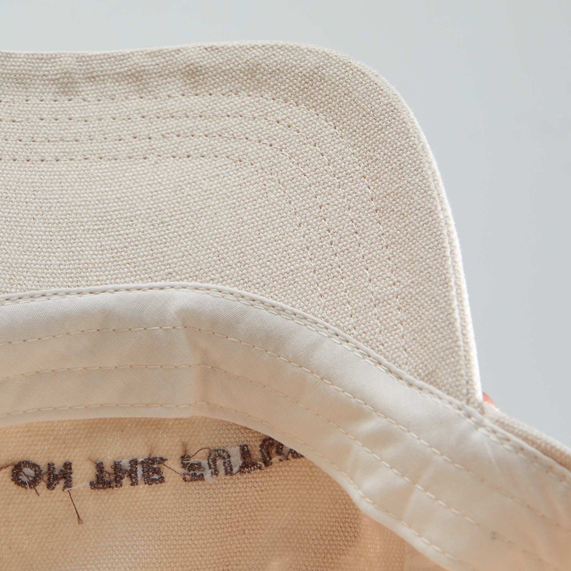 Casquette 'bring on the futur' Beige