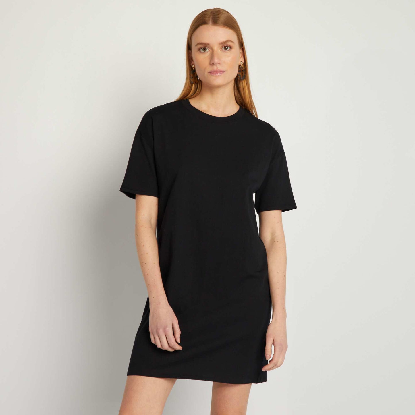 Robe t-shirt noir