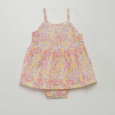 Robe body motif Multicolore