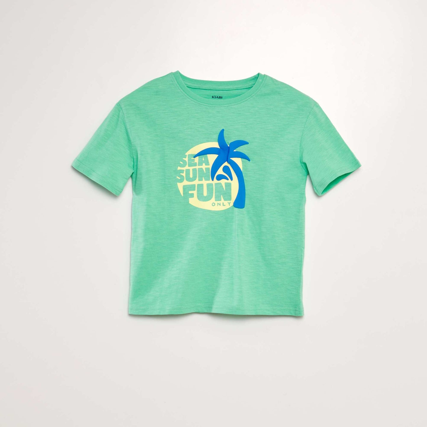 Tee-shirt moulin e imprim Vert