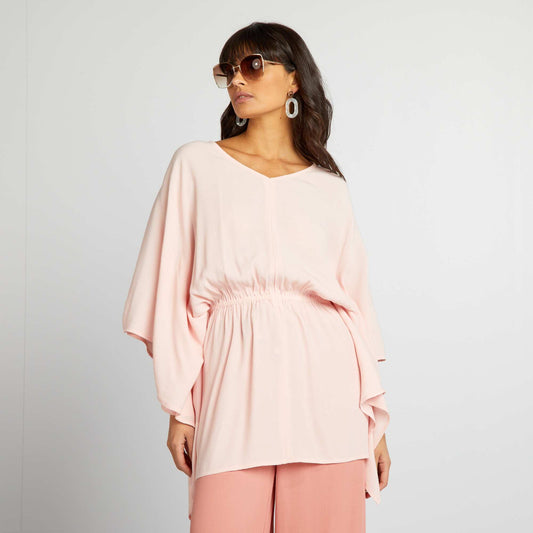 Blouse bohème Rose