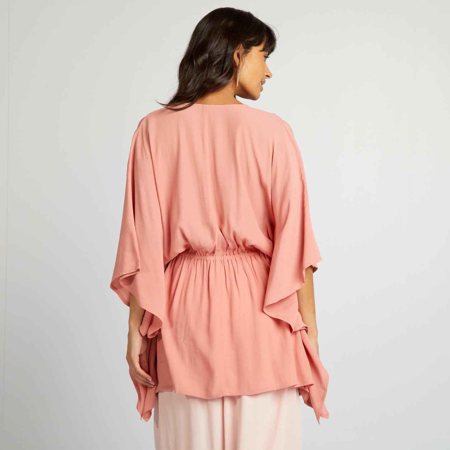 Blouse bohème Rose