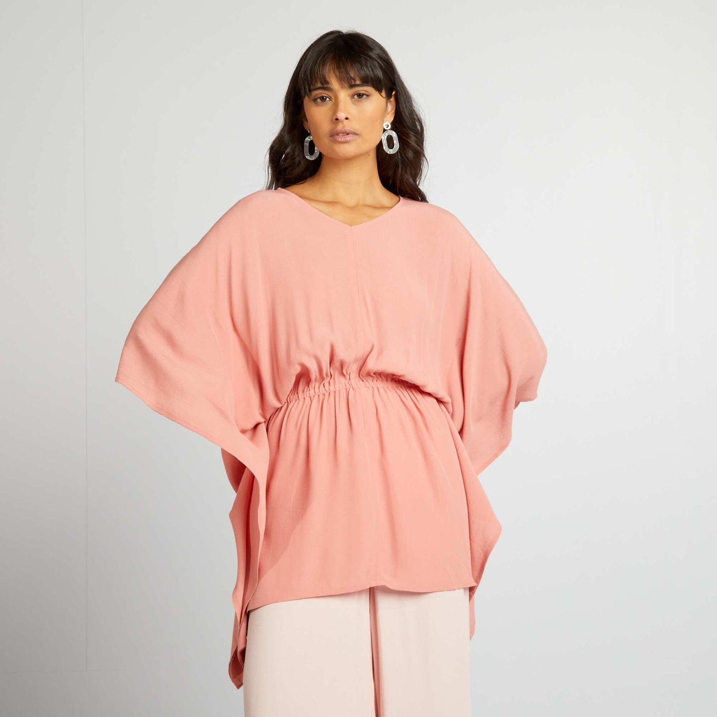 Blouse bohème Rose