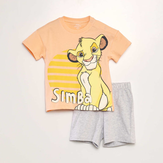 Ensemble de pyjama 'Simba' - 2 pièces Orange