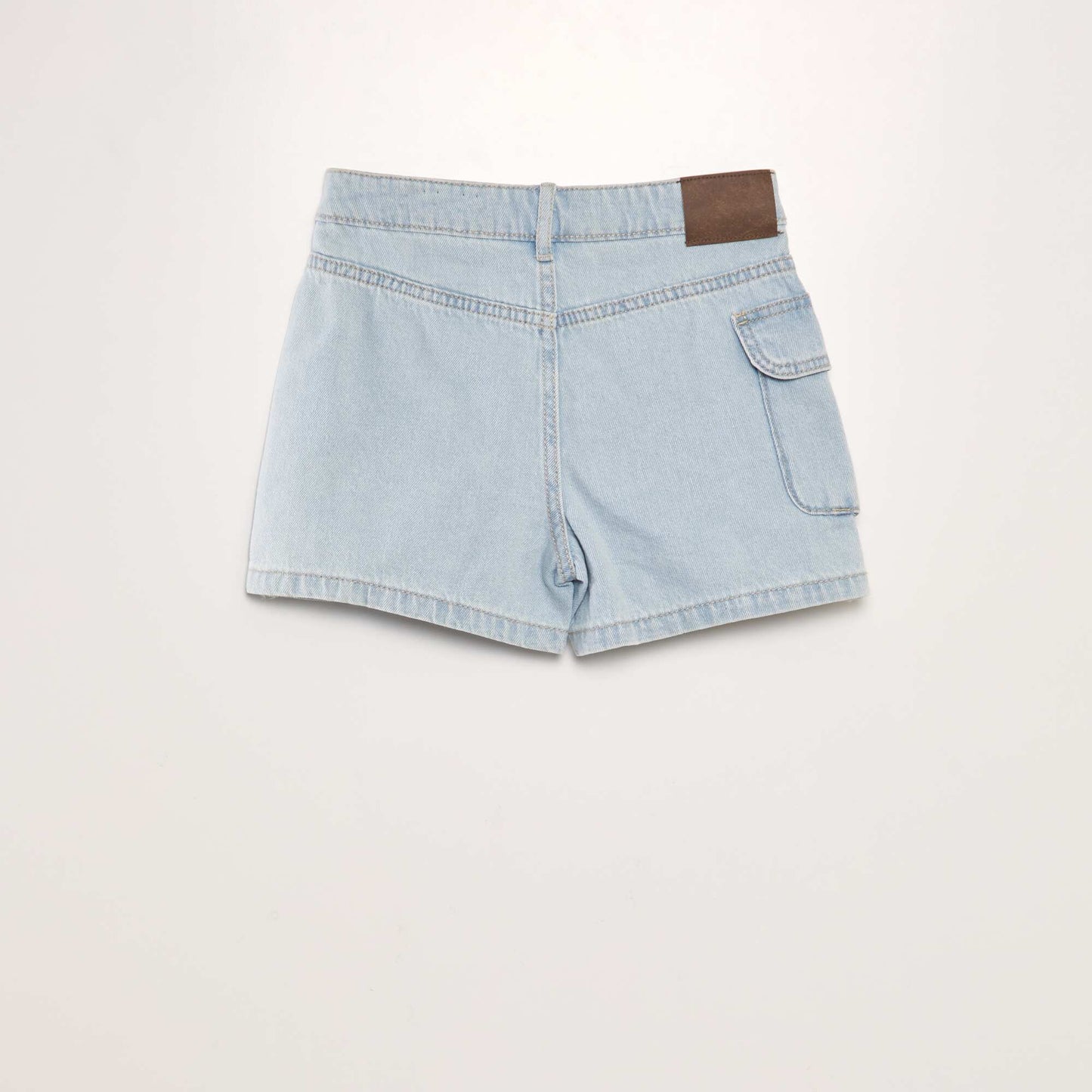 Jupe short en jean Bleu