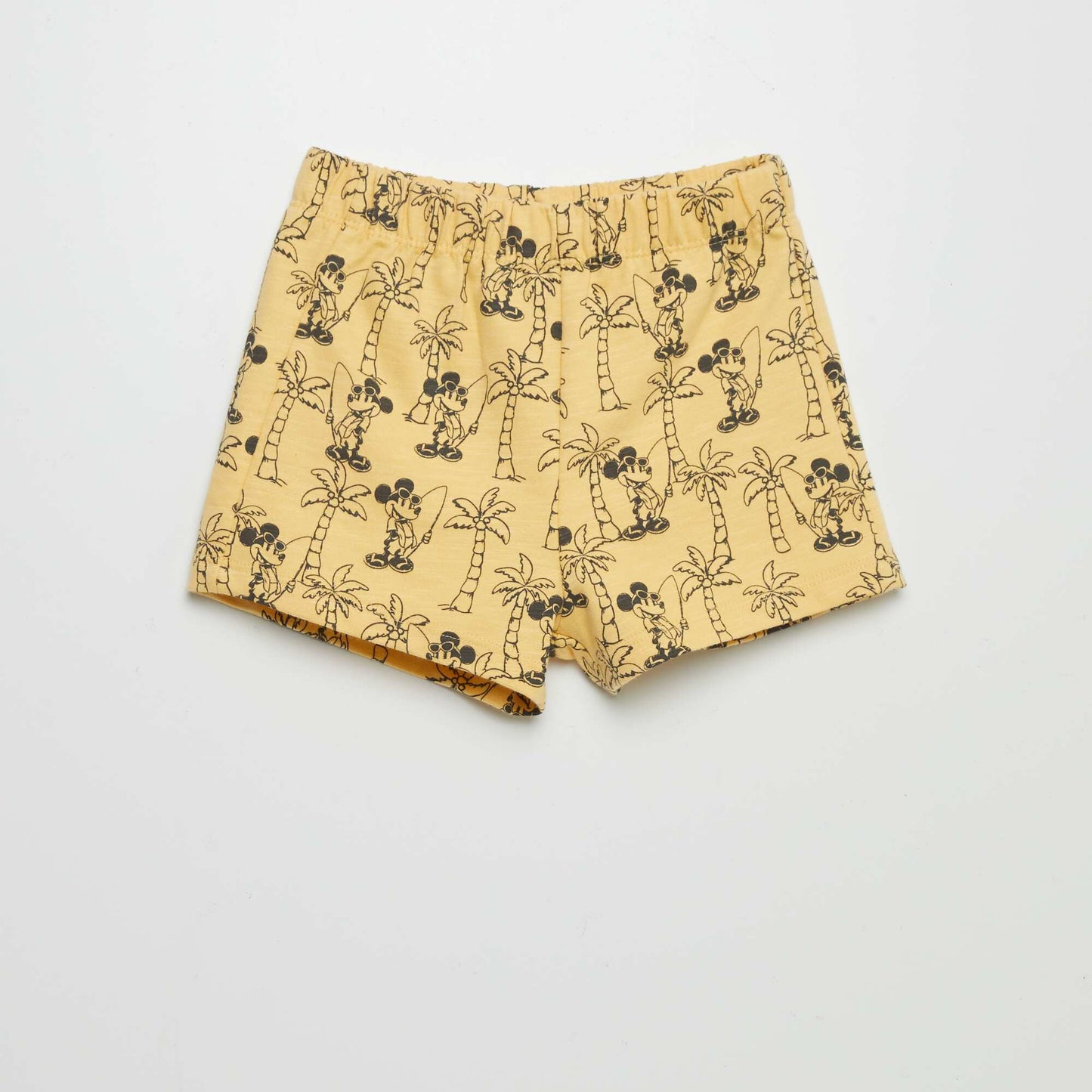 Ensemble t-shirt + short 'Disney' - 2 pi ces Blanc/jaune