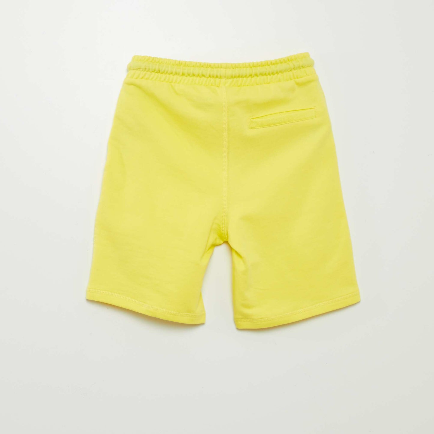 Short en molleton Jaune