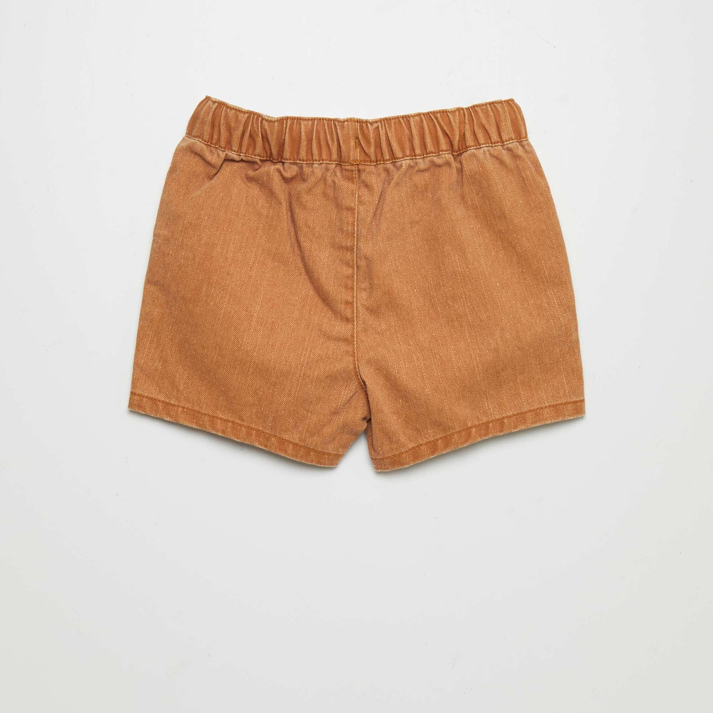 Short en denim color  Orange