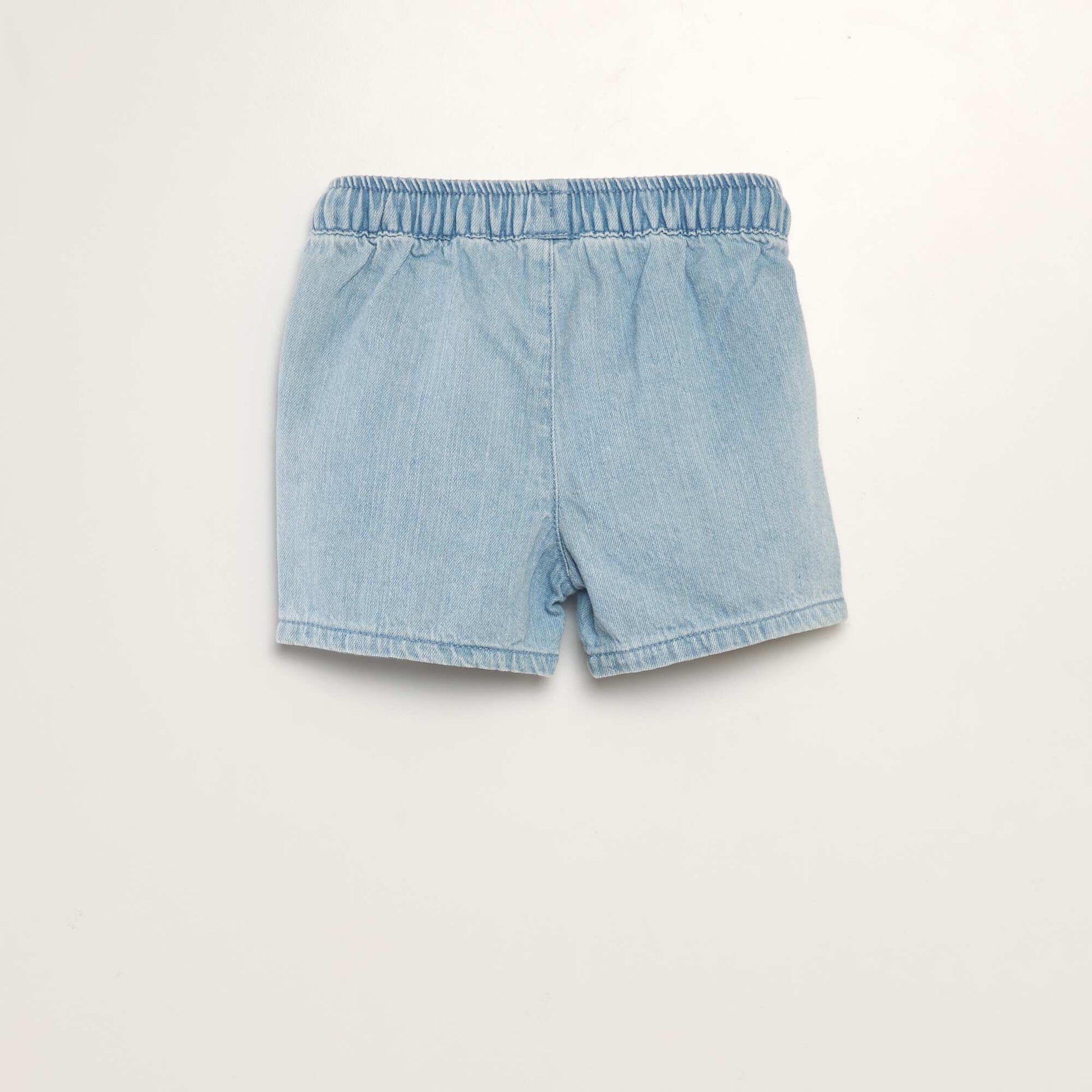 Bermuda en jean Bleu