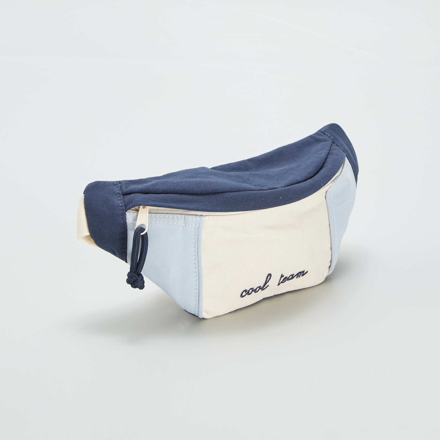 Sac banane colorblock Bleu