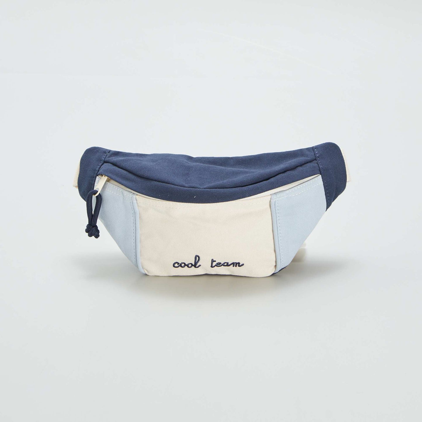 Sac banane colorblock Bleu