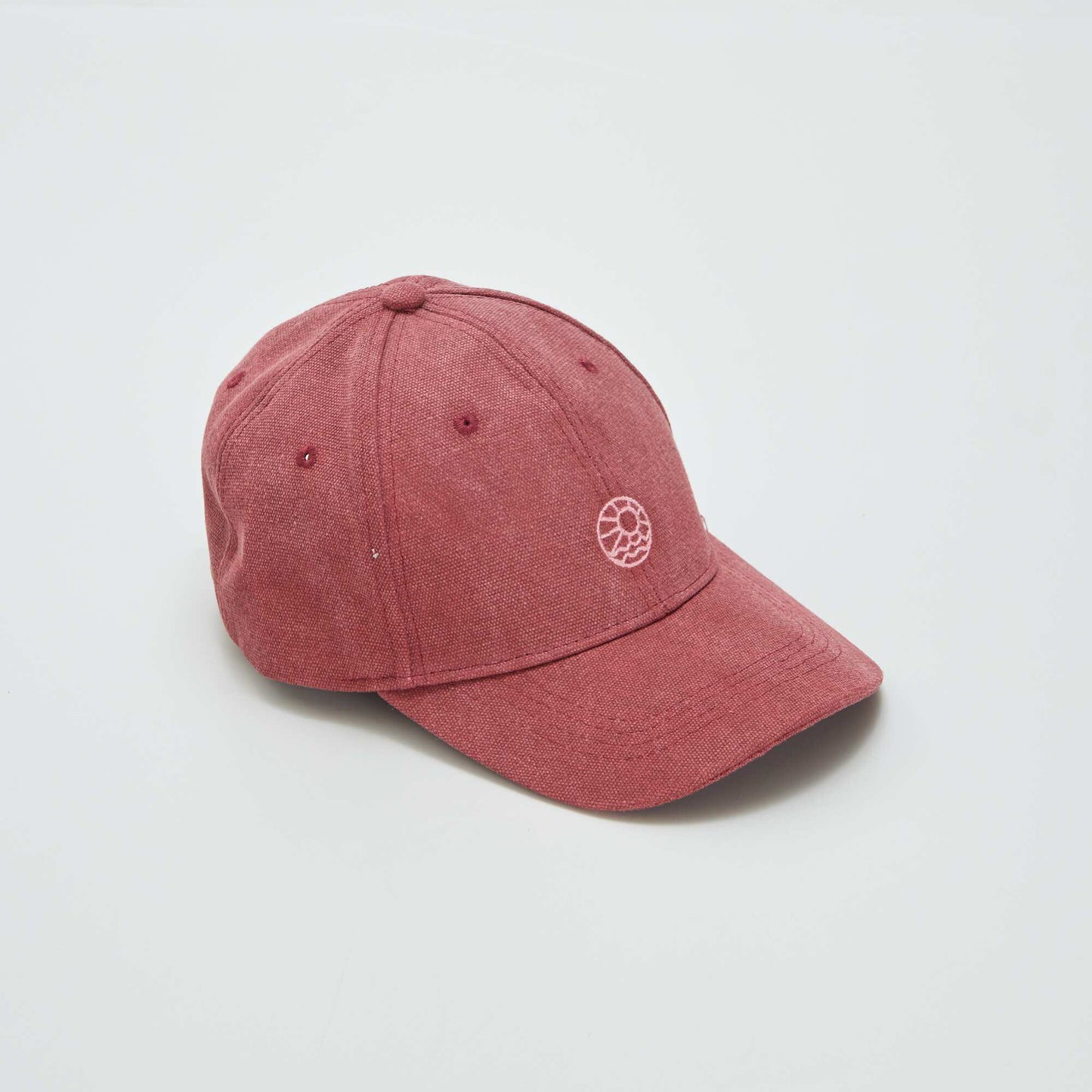Casquette en toile Rouge