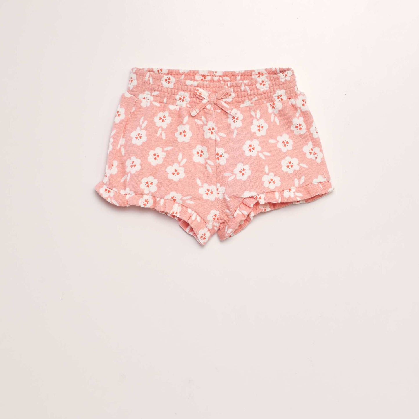 Ensemble short + d bardeur imprim  - 2 p ces Rose