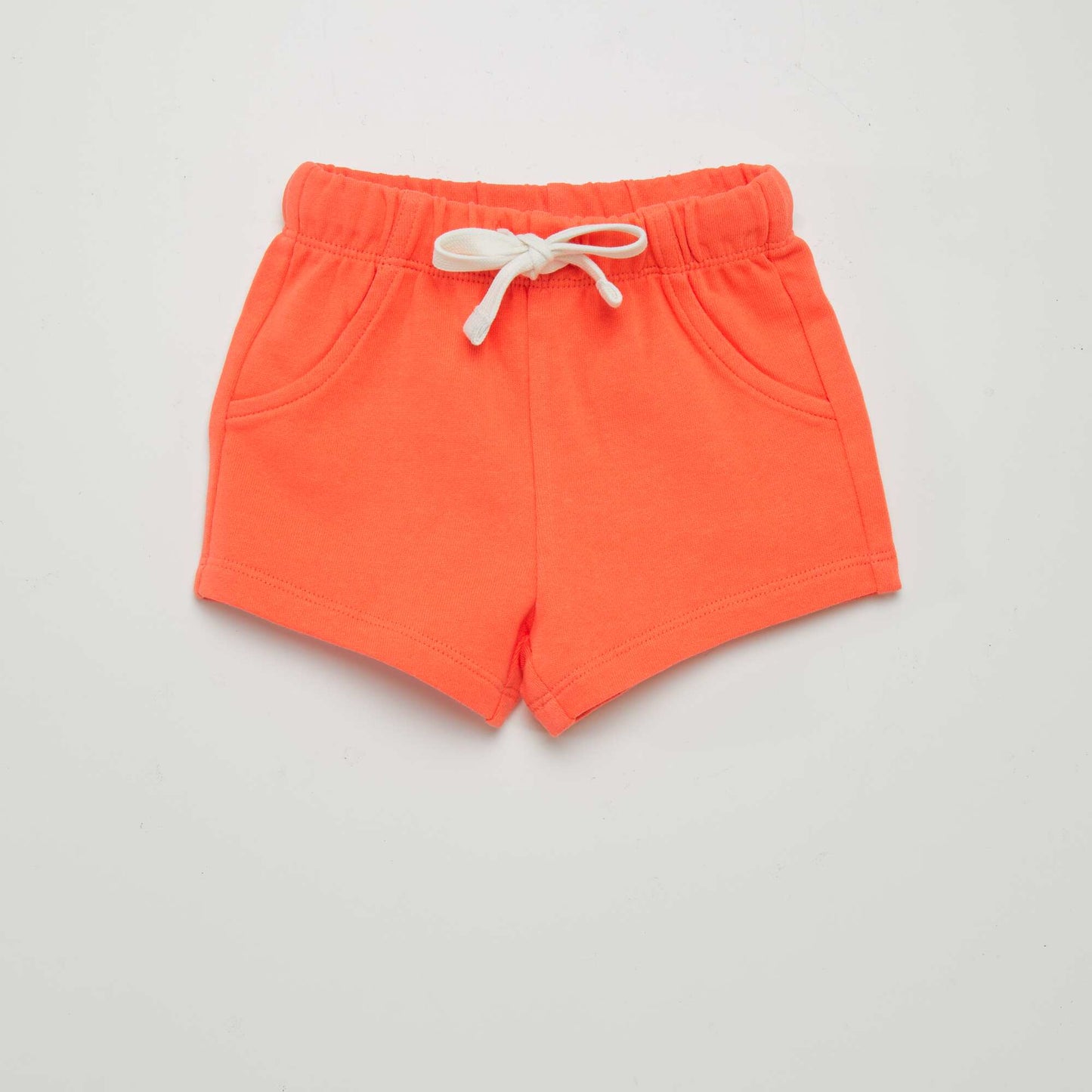 Lot de 2 shorts en molleton fin Vert/rouge