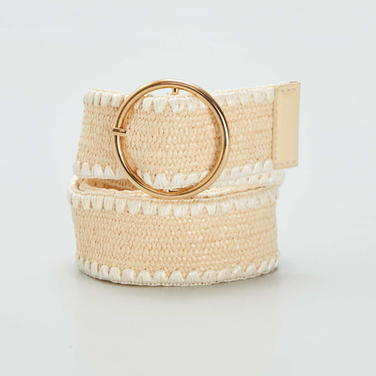 Ceinture  lastique Beige