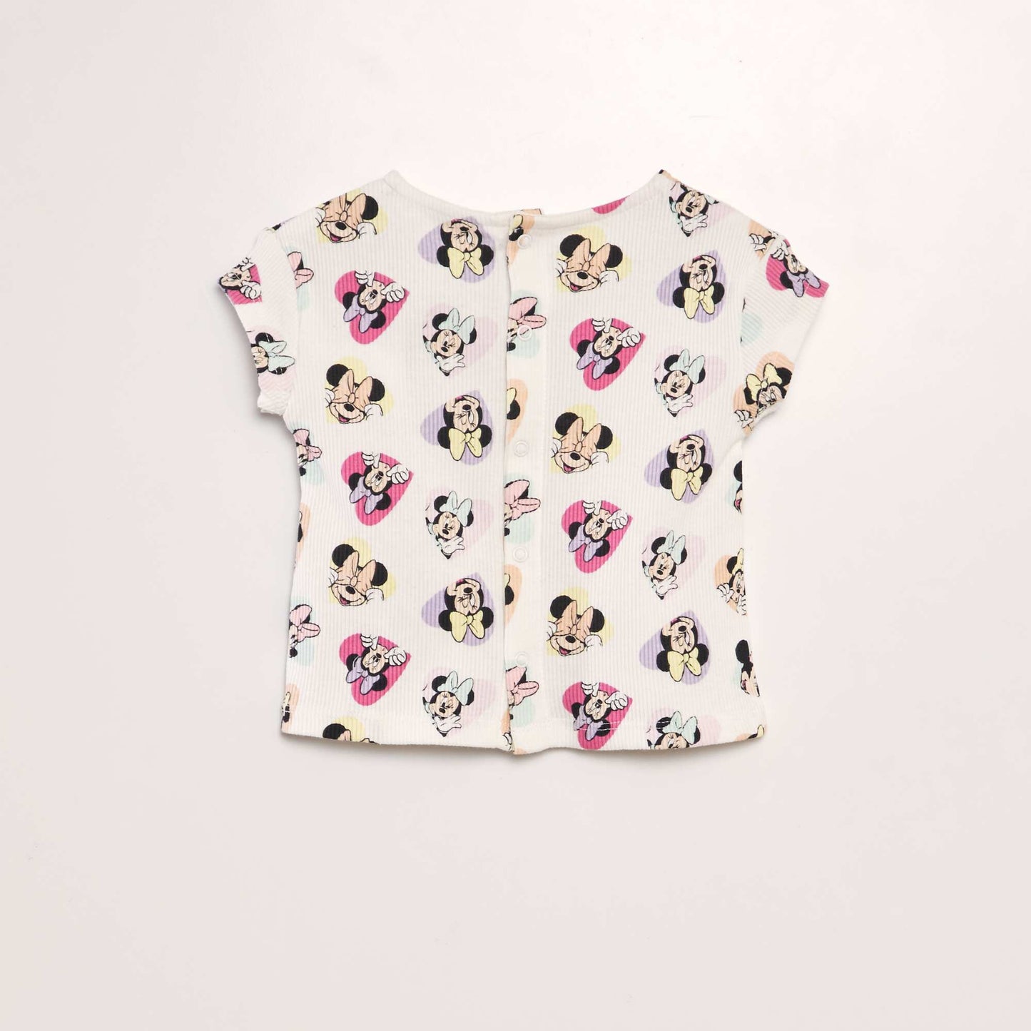 Combishort denim + T-shirt imprim  'Minnie' - 2 pi ces Minnie