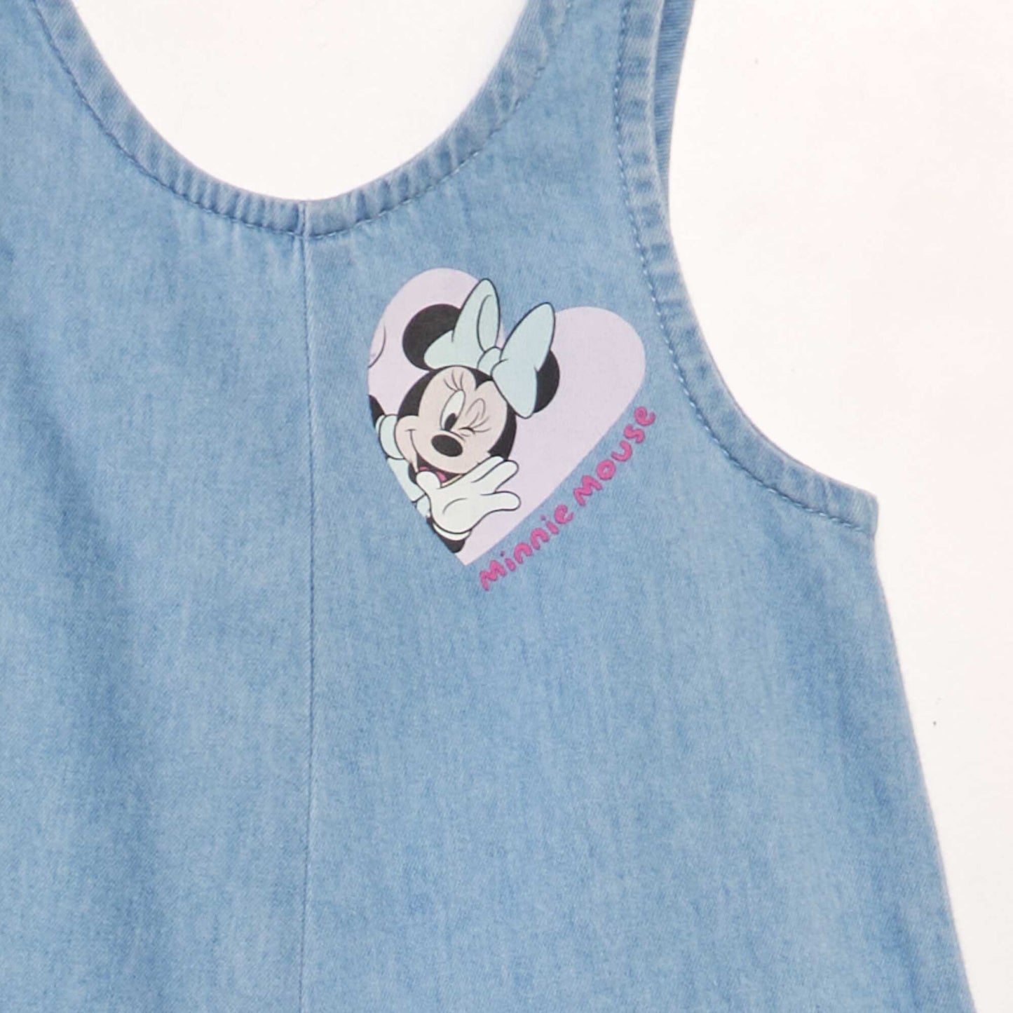 Combishort denim + T-shirt imprim  'Minnie' - 2 pi ces Minnie