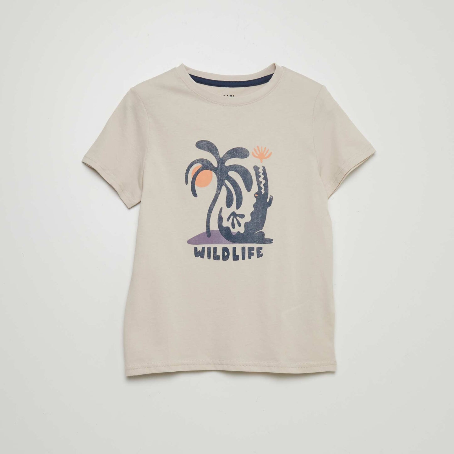 T-shirt en jersey 'surf' n Blanc