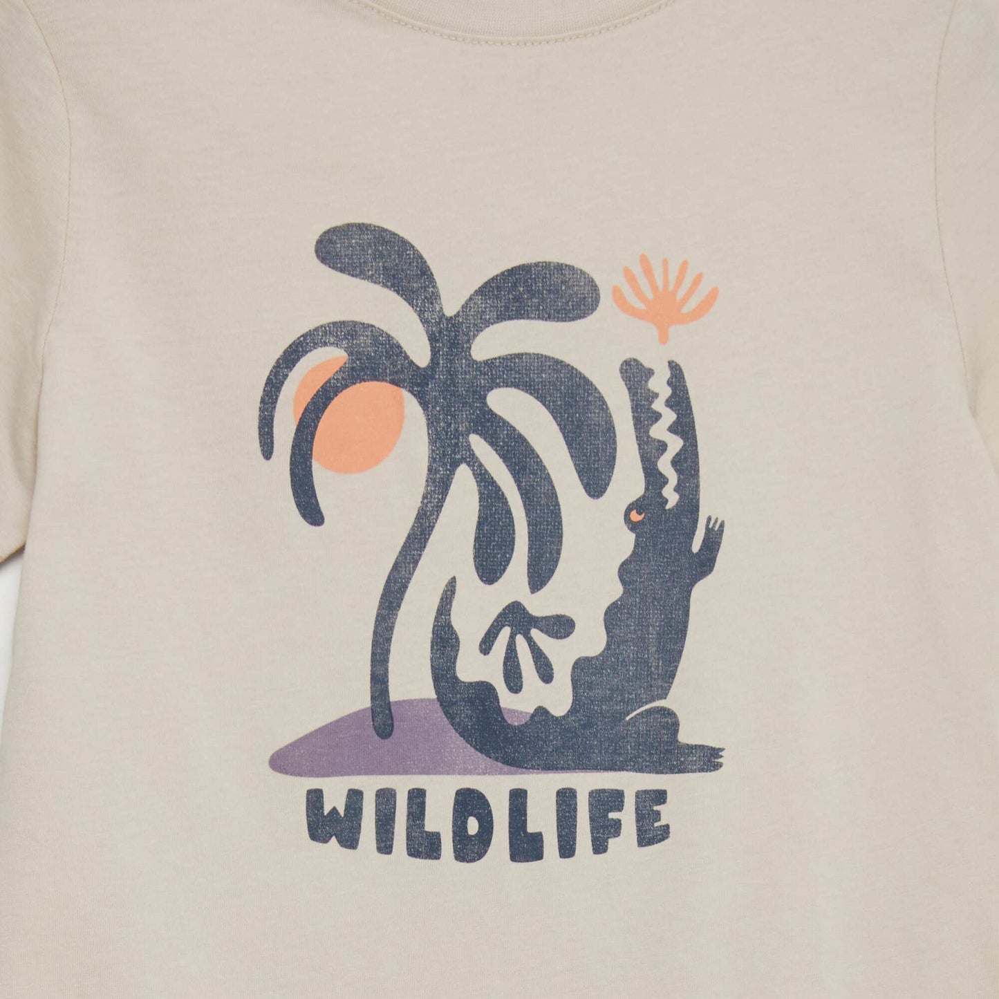 T-shirt en jersey 'surf' n Blanc