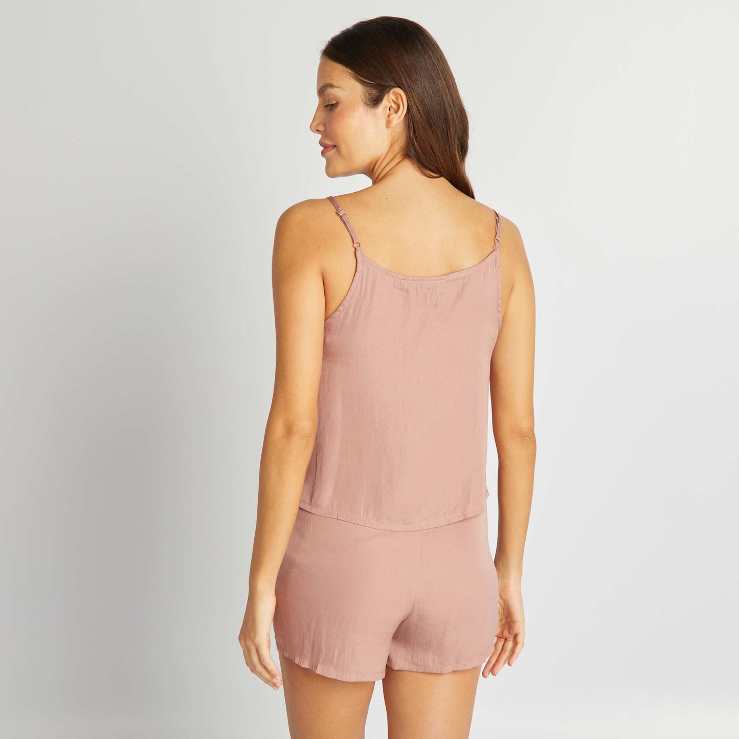 Ensemble pyjama court débardeur + short - 2 pièces Rose