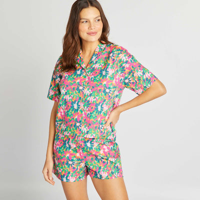 Ensemble de pyjama imprim Orange