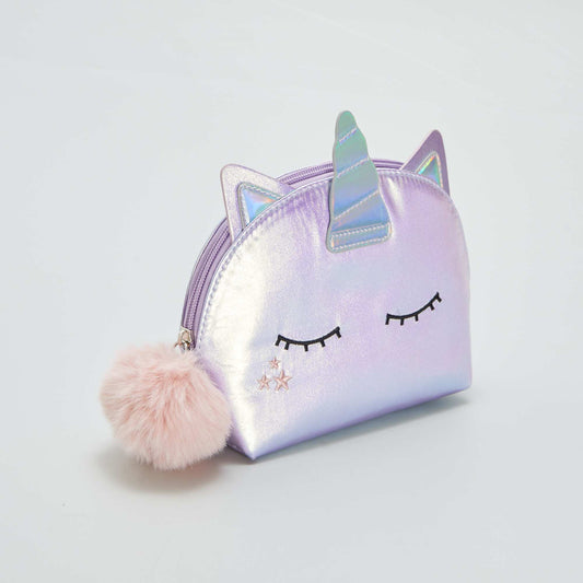 Trousse de rangement 'Licorne' iris e Violet