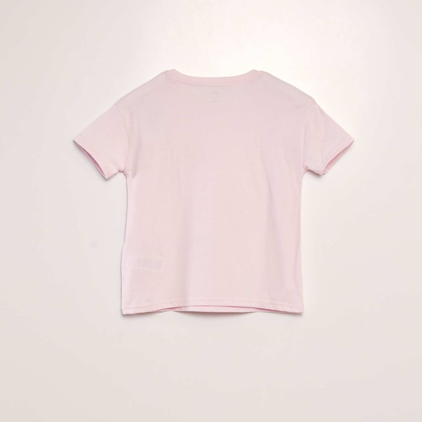 Tee-shirt 'Disney' 'Grogu' col rond Rose