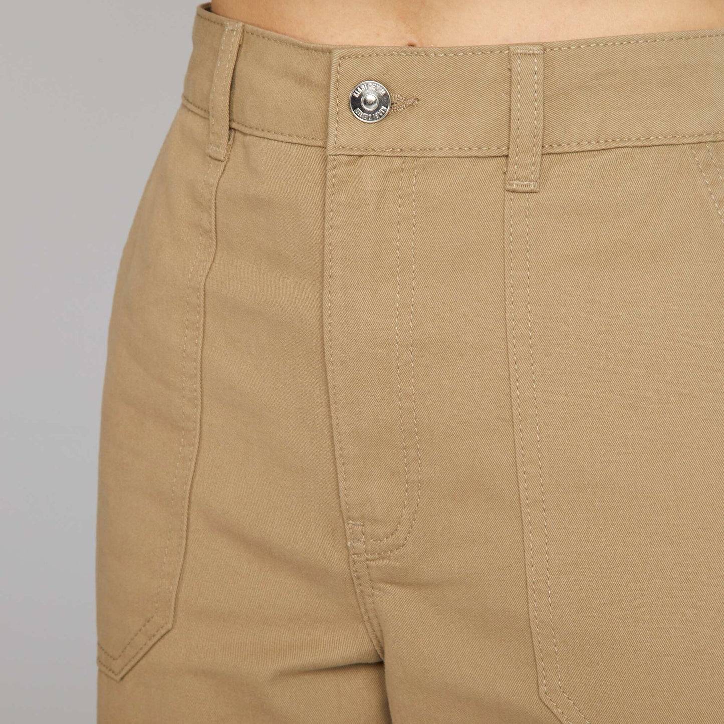 Pantalon multipoche Beige