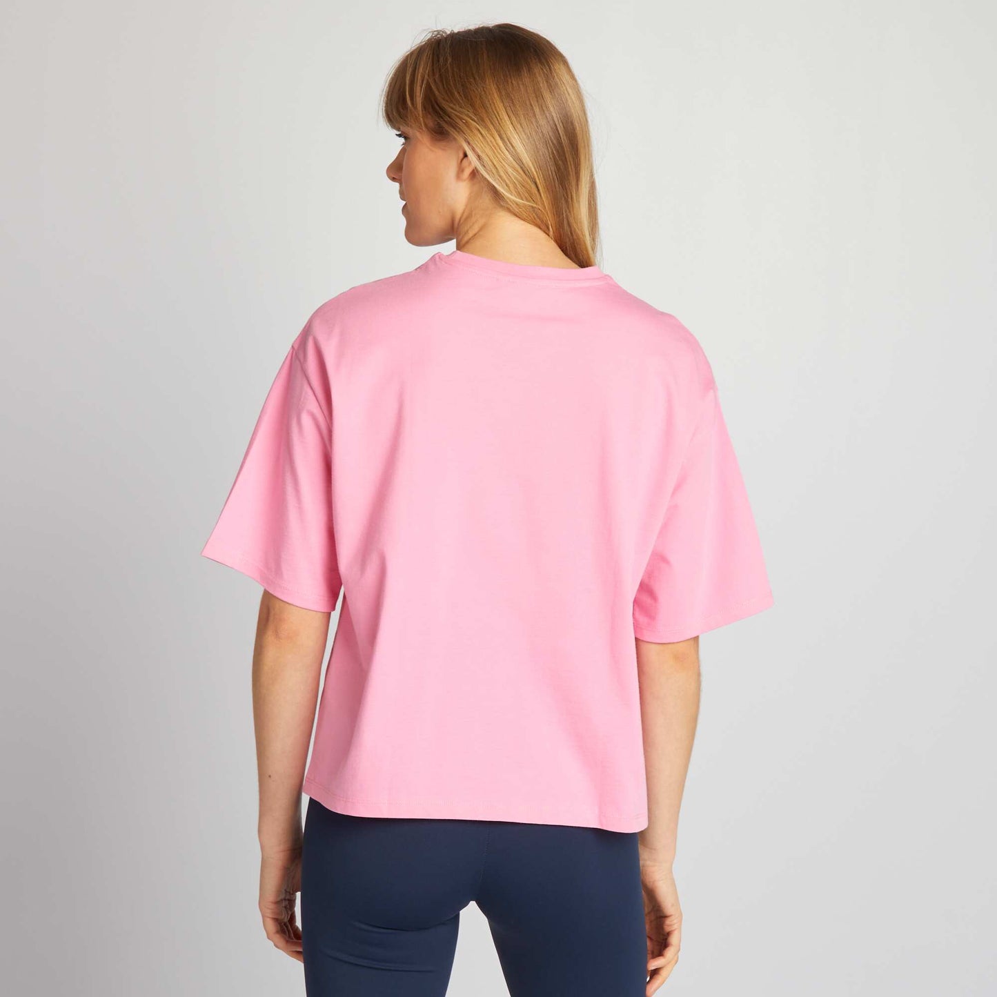 T-shirt oversize style hippie 'Mickey' de 'Disney' Rose