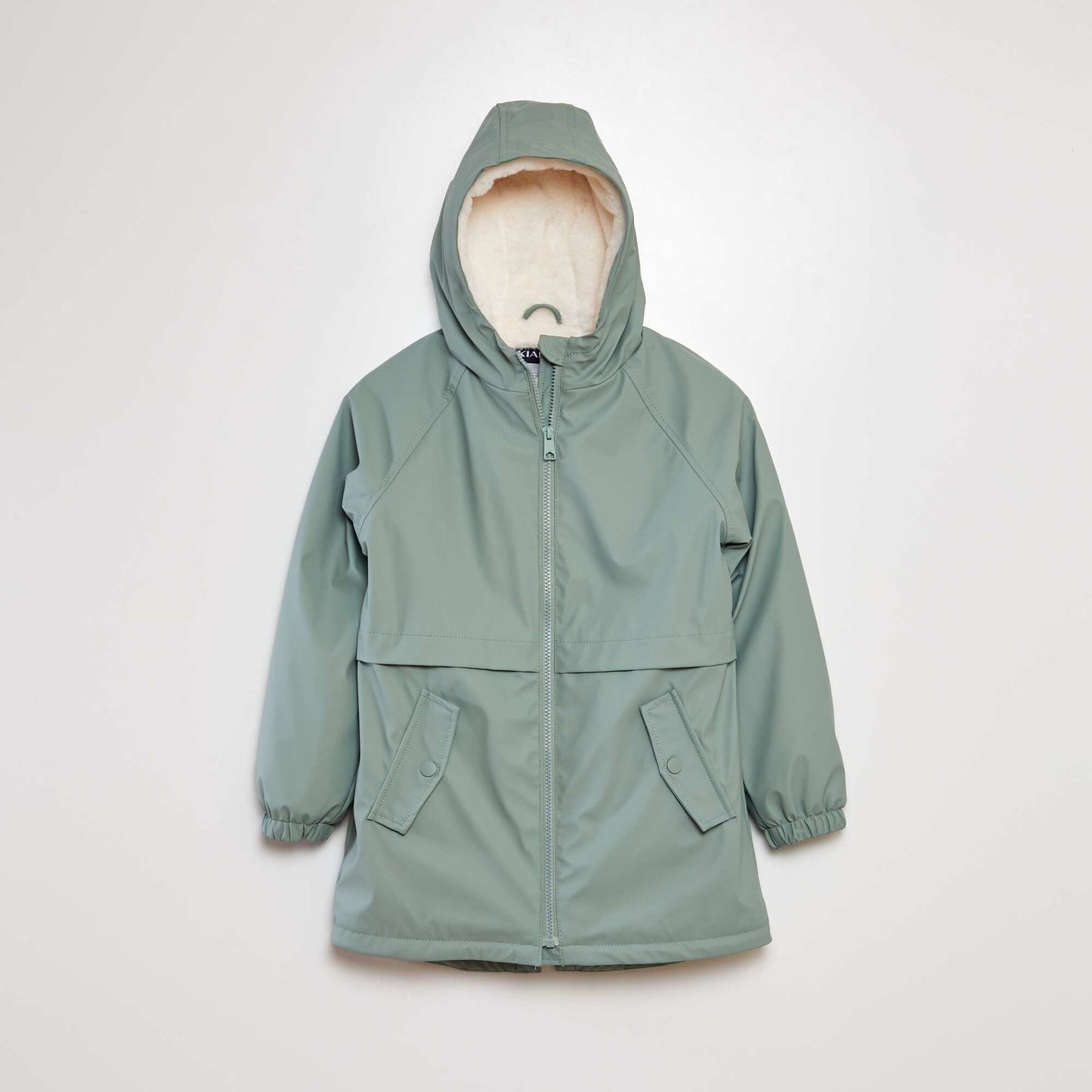 Parka mi-longue   capuche Vert