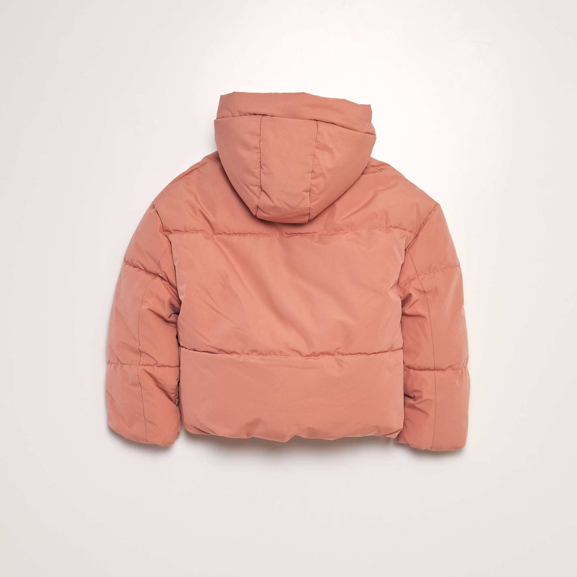Doudoune chaude capuche Rose