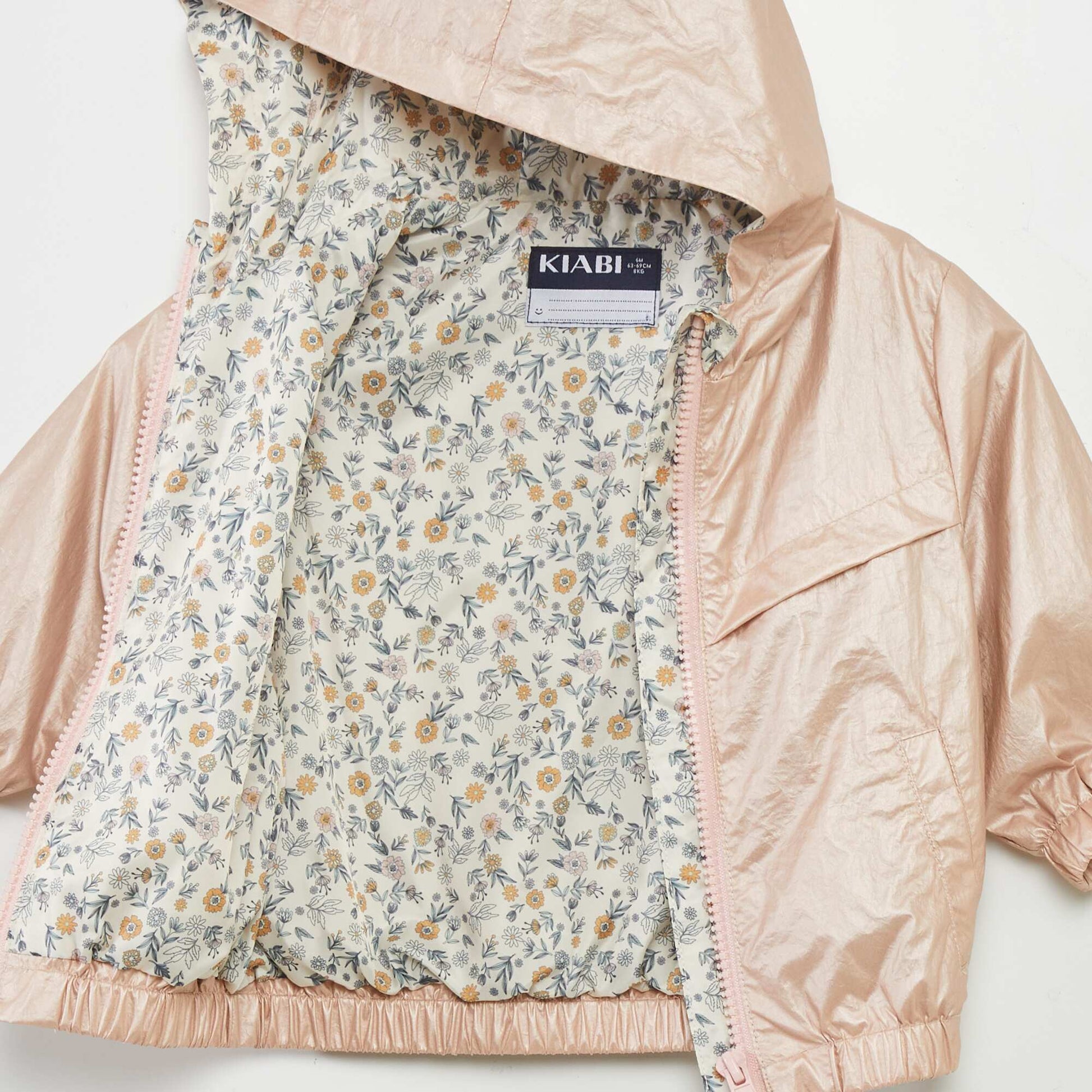 Coupe vent m tallis Rose