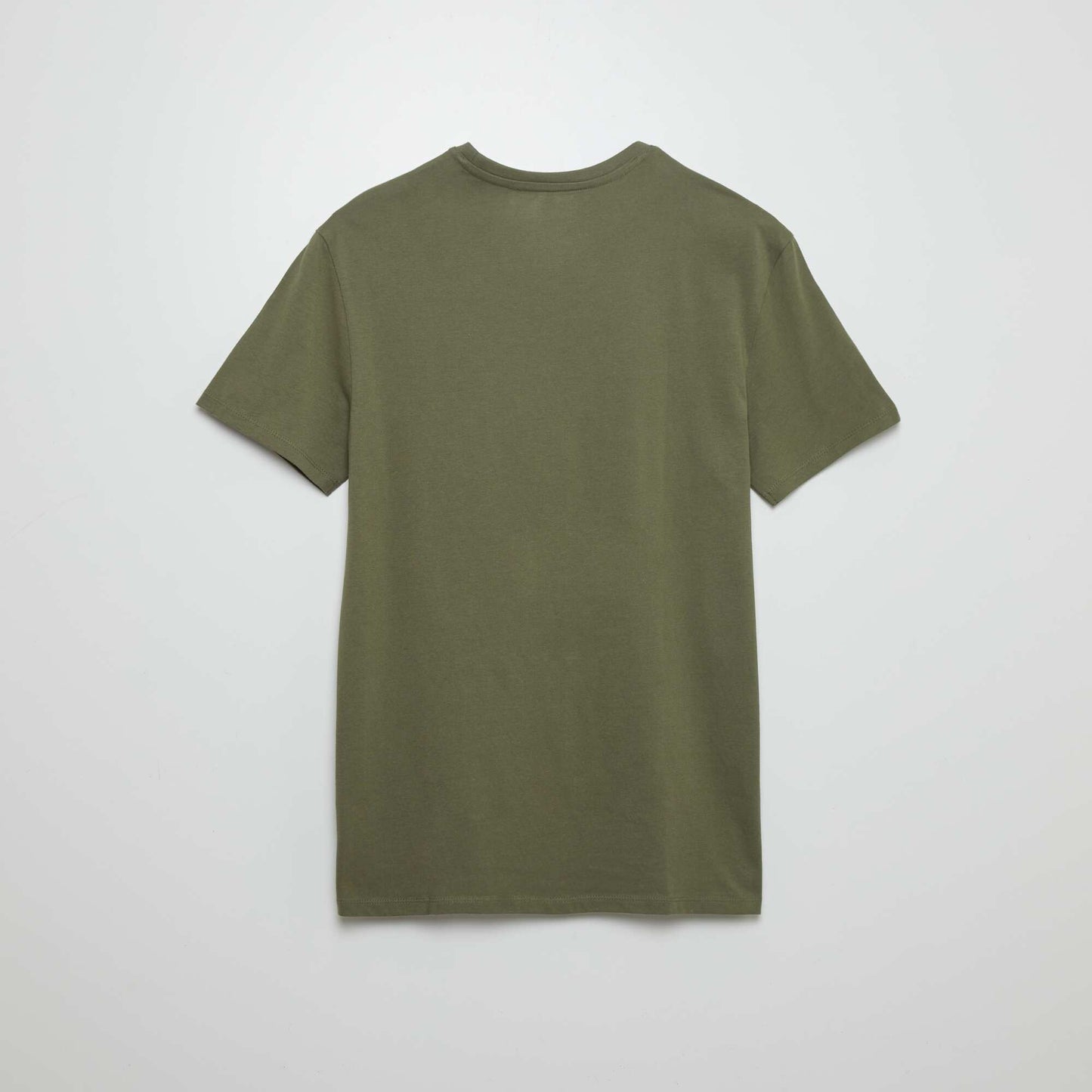 T-shirt 'Jurassic Park' en coton   col Vert