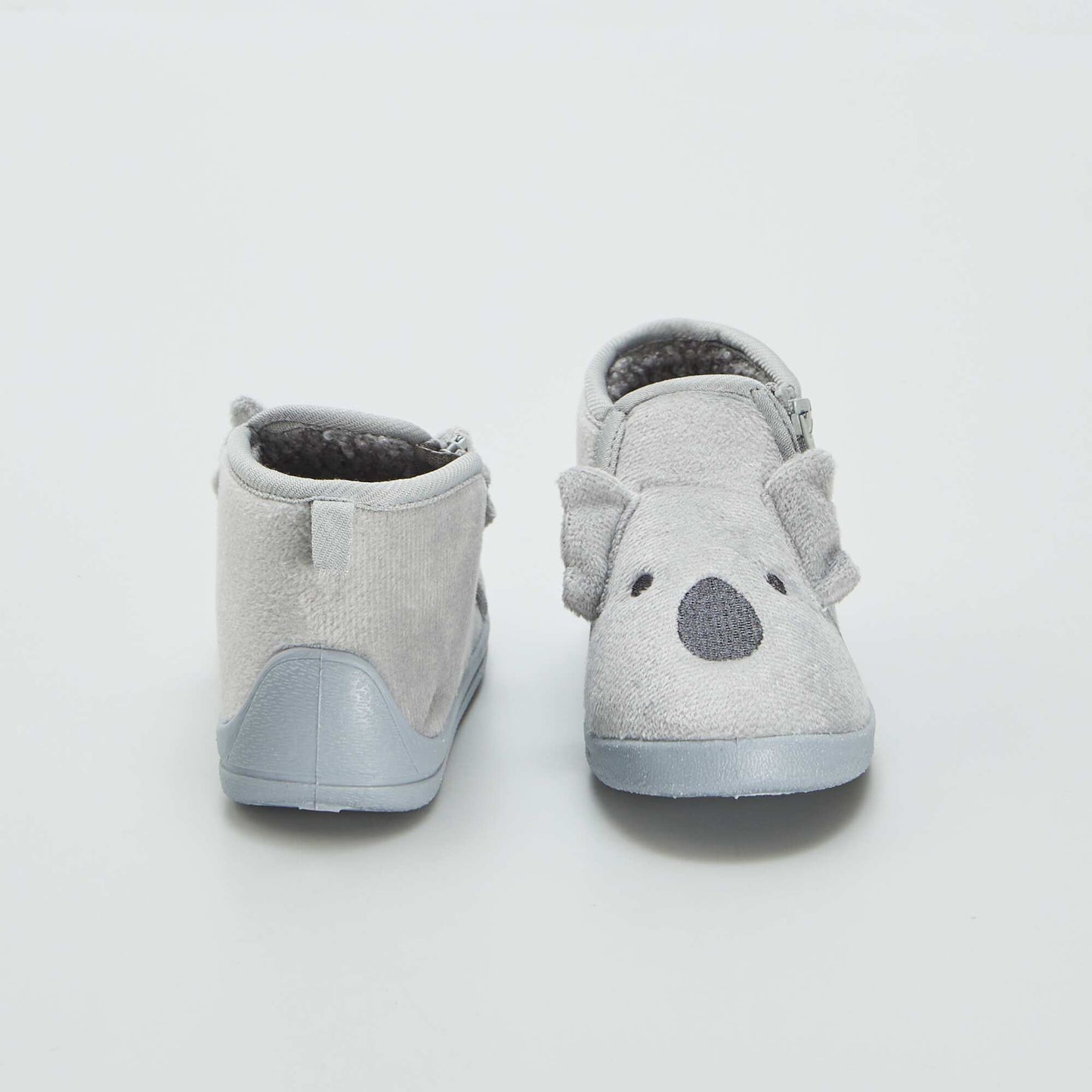 Chaussons anim s Koala Gris