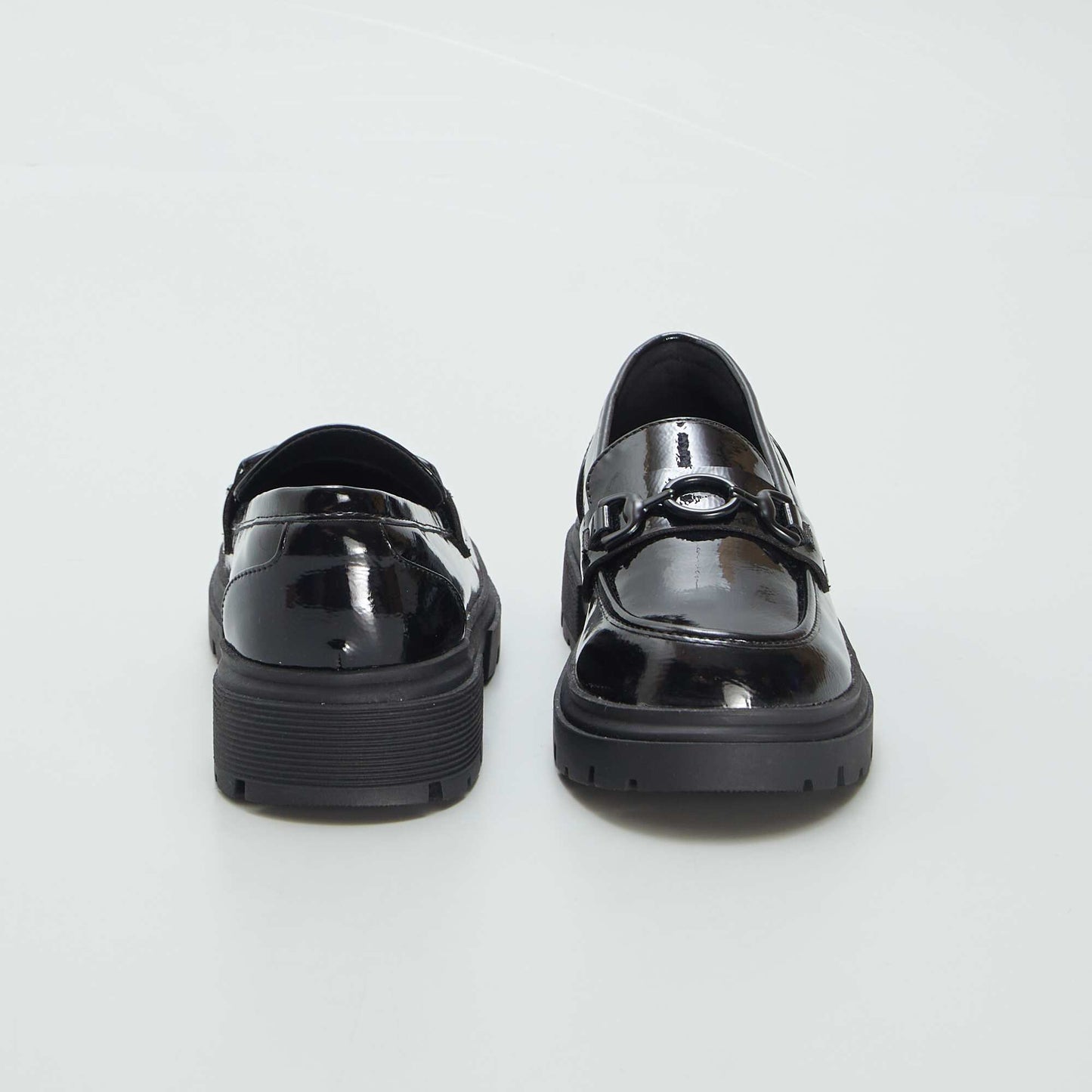 Mocassins vernis noir