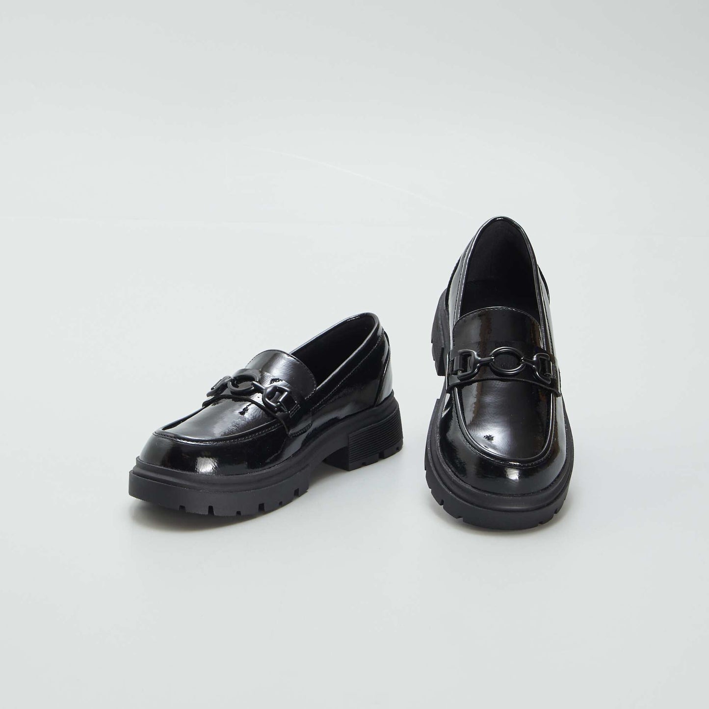 Mocassins vernis noir