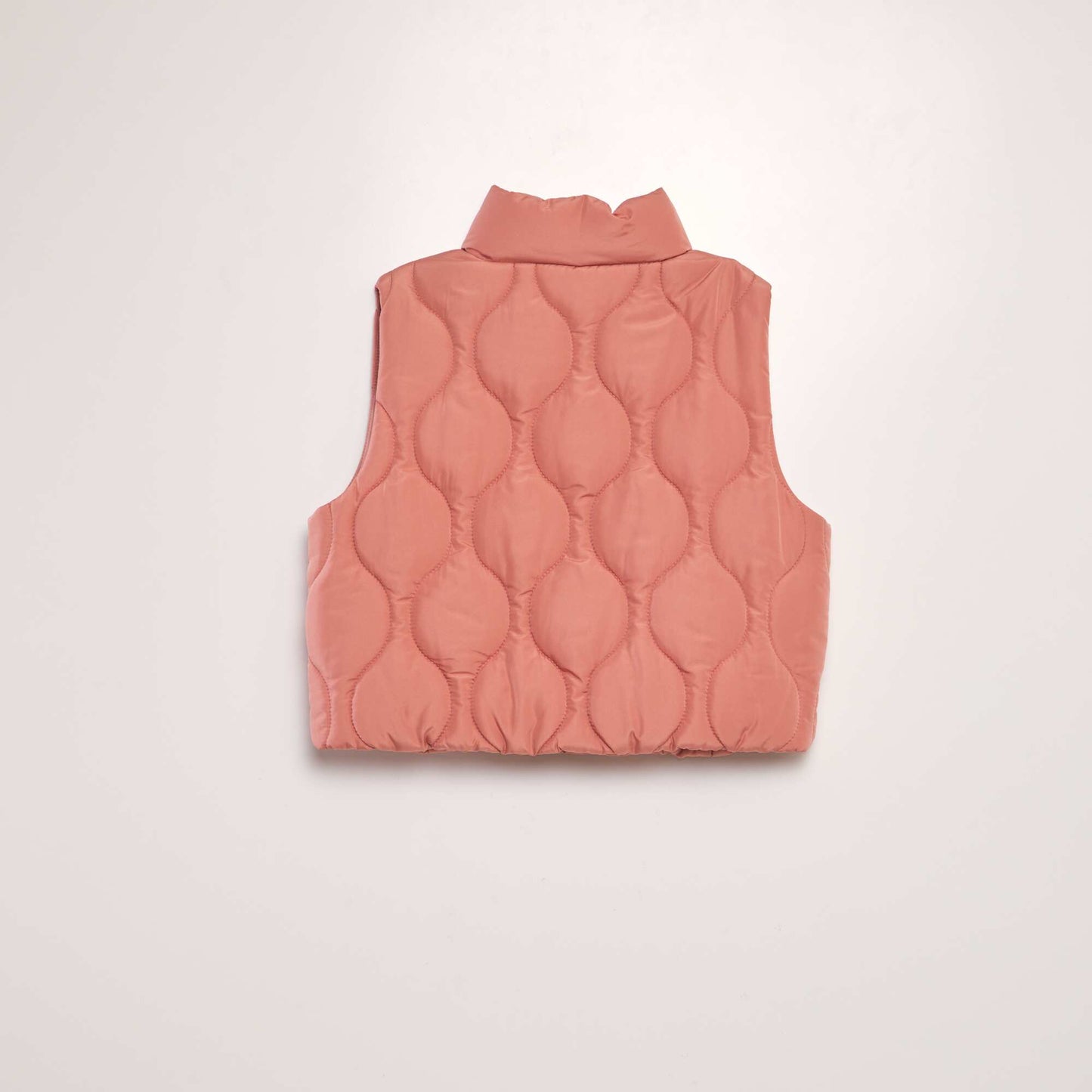Doudoune sans manches matelass e ROSE