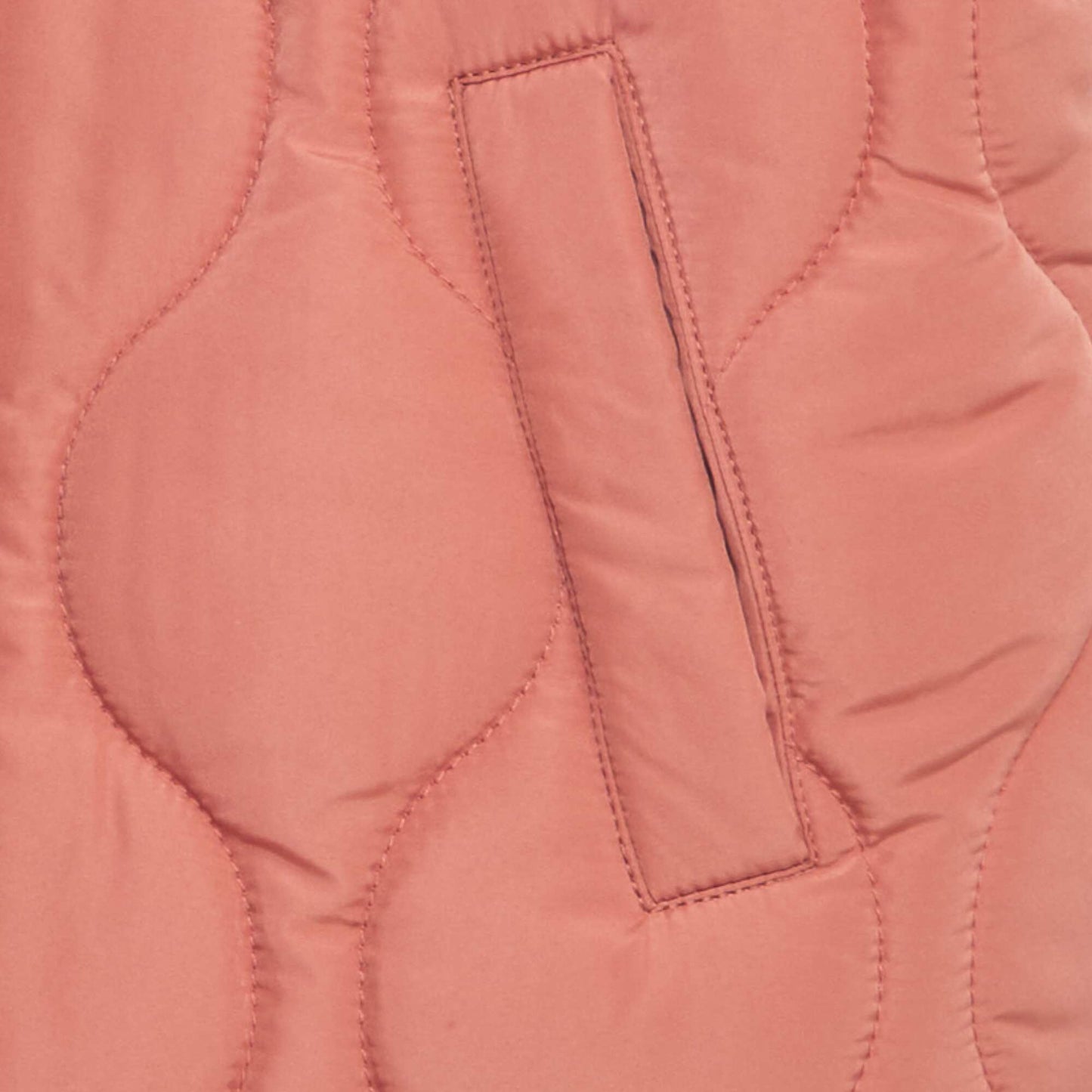 Doudoune sans manches matelass e ROSE