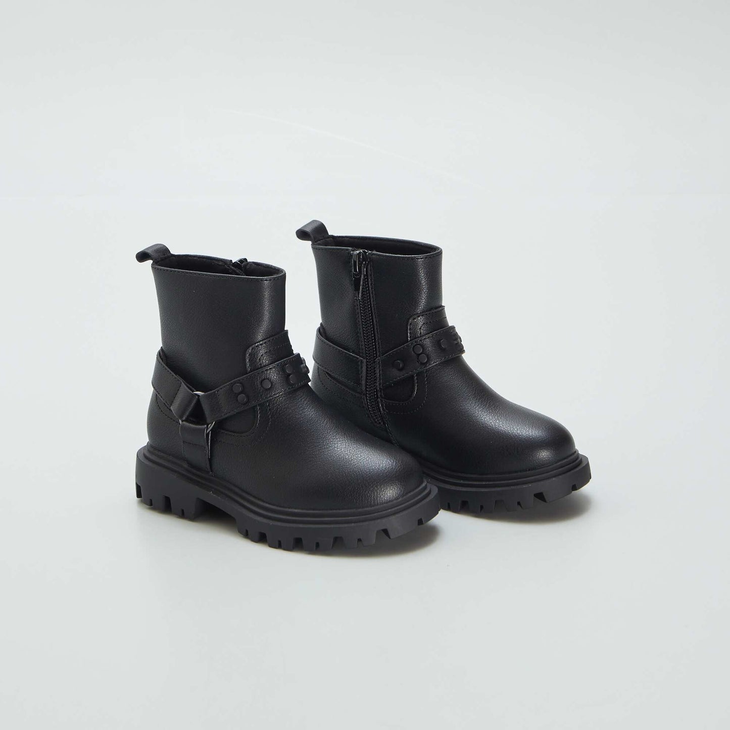 Bottes clout es esprit Rock noir